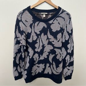 Burberry Brit Wool Printed Sweater Authentic Burberry Women’s Size Large